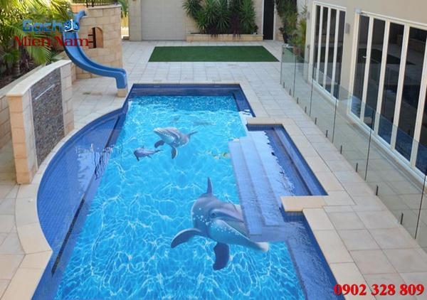 tranh gạch 3d hồ bơi tại phan thiết tranh gạch 3d hồ bơi tại phan thiết