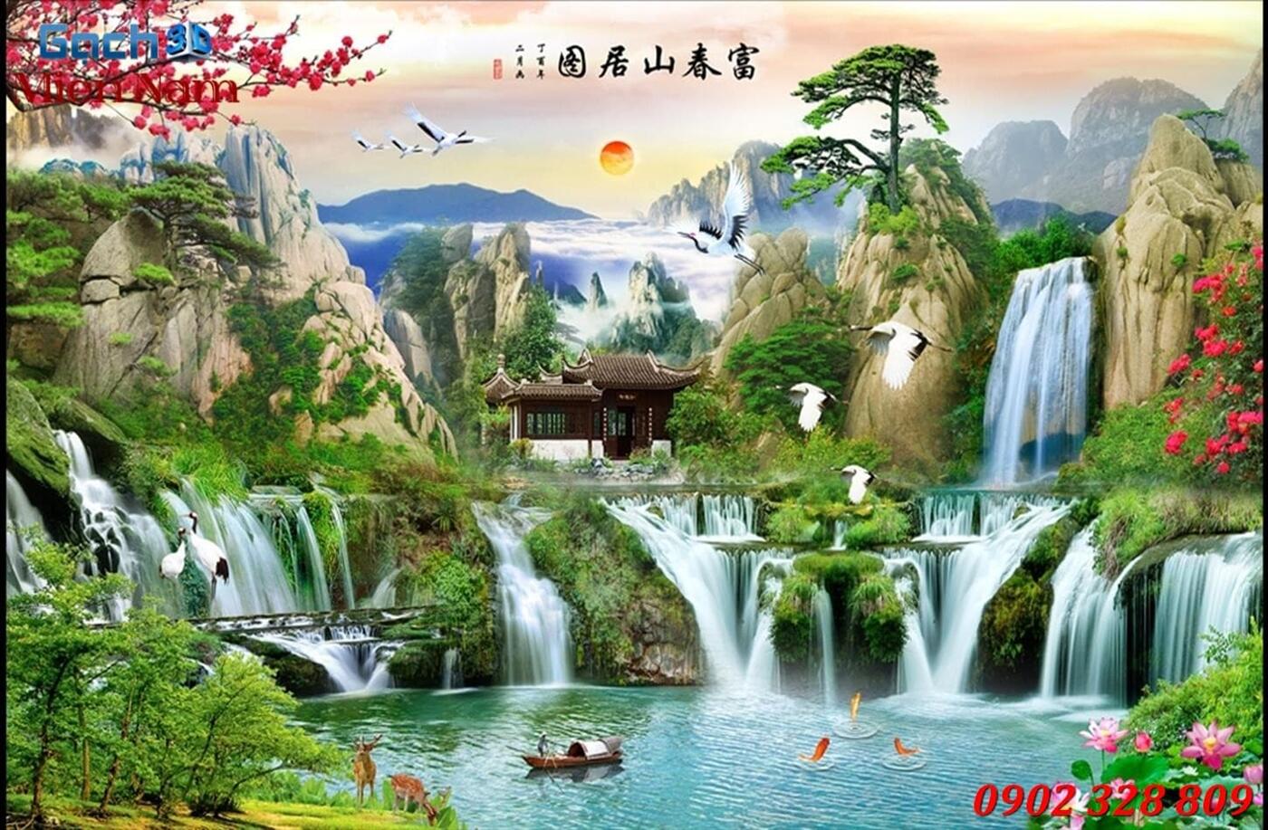 tranh gạch 3d tuổi mùi