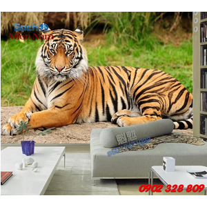 Tranh Gạch Mẫu Con Hổ CHM14