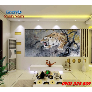 Tranh Gạch Mẫu Con Hổ CHM15