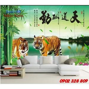 Tranh Gạch Mẫu Con Hổ CHM20