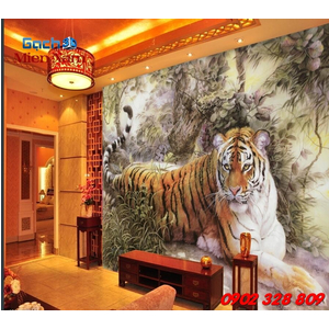 Tranh Gạch Mẫu Con Hổ CHM24