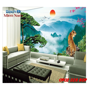 Tranh Gạch Mẫu Con Hổ CHM30