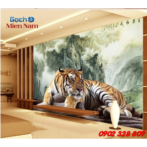Tranh Gạch Mẫu Con Hổ CHM06