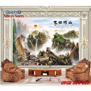 Tranh Gạch Mẫu Con Hổ CHM12