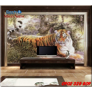 Tranh Gạch Mẫu Con Hổ CHM13