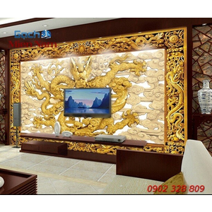 Tranh Gạch Mẫu Con Rồng MRM19