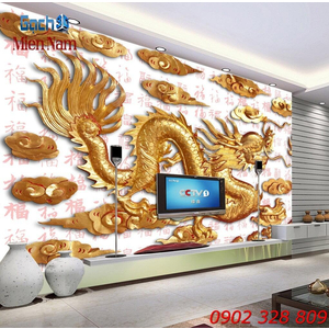 Tranh Gạch Mẫu Con Rồng MRM20