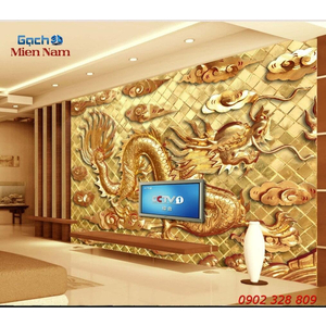 Tranh Gạch Mẫu Con Rồng MRM51
