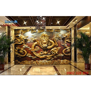 Tranh Gạch Mẫu Con Rồng MRM16