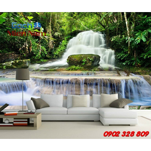 Tranh Gạch Mẫu Thác Nước TNM75