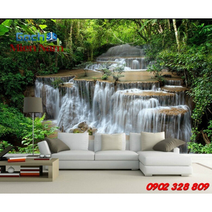Tranh Gạch Mẫu Thác Nước TNM76