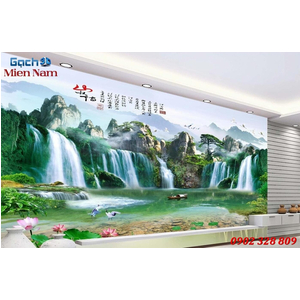 Tranh gạch men 3d sơn thủy STM79