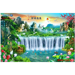 Tranh gạch men 3d sơn thủy STM82