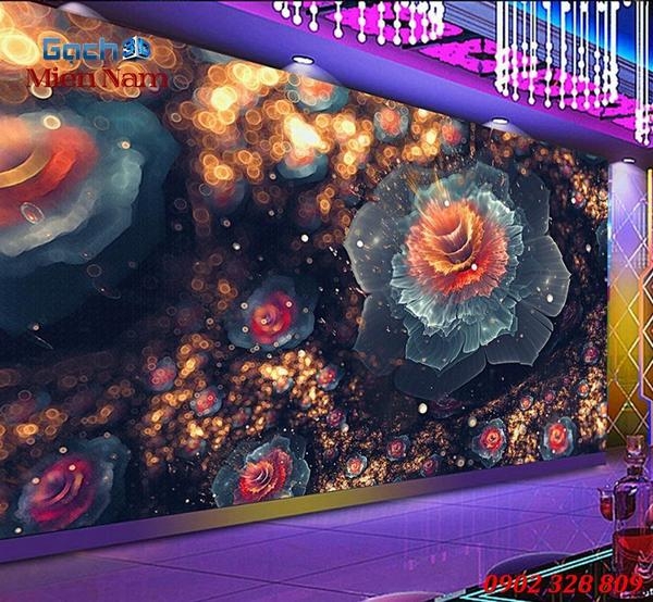 Tranh gạch men 5D ốp tường