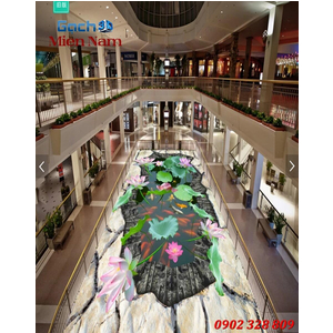 Tranh gạch men cá coi CKM180