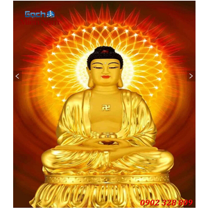 Tranh gạch men Hình Phật HPM22