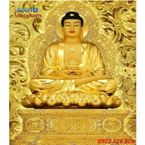 Tranh gạch men Hình Phật HPM37