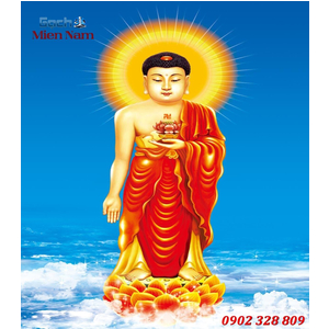 Tranh gạch men Hình Phật HPM48