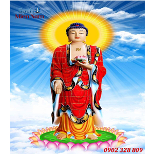 Tranh gạch men Hình Phật HPM49