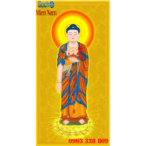 Tranh gạch men Hình Phật HPM50