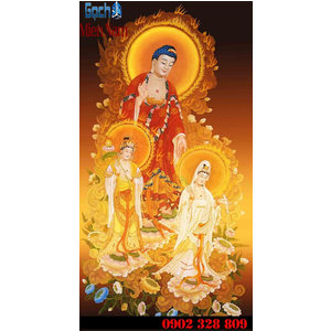 Tranh gạch men Hình Phật HPM25