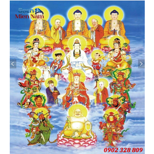 Tranh gạch men Hình Phật HPM30