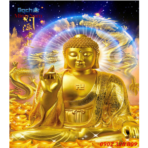 Tranh gạch men Hình Phật HPM32