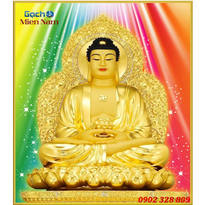 Tranh gạch men Hình Phật HPM47