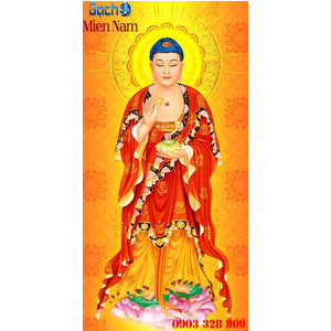 Tranh gạch men Hình Phật HPM56