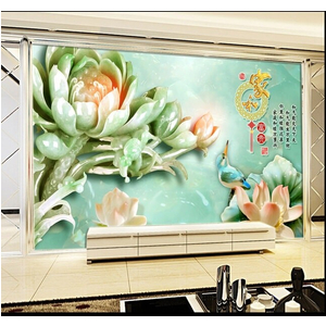 Tranh Gạch Men Hoa Sen HSM84