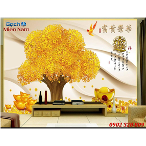 Tranh gạch men kim tiền KTM22