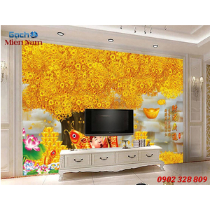 Tranh gạch men kim tiền KTM32