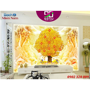 Tranh gạch men kim tiền KTM05