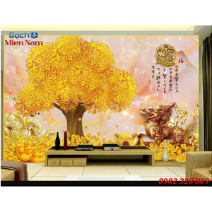 Tranh gạch men kim tiền KTM08
