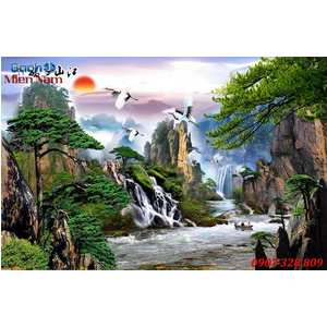 TRANH GẠCH MEN SƠN THỦY STM180