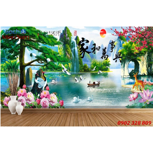 TRANH GẠCH MEN SƠN THỦY STM182