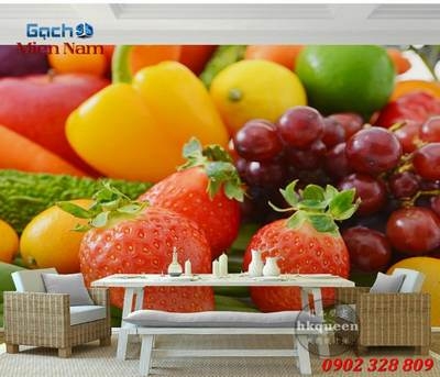 tranh gạch ốp tường 3D