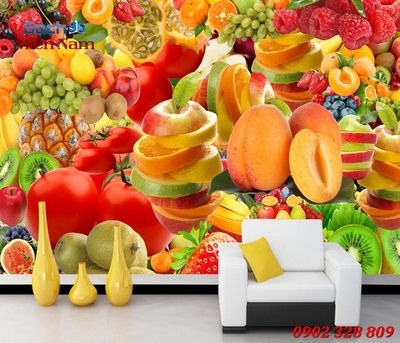 tranh gạch ốp tường 3D