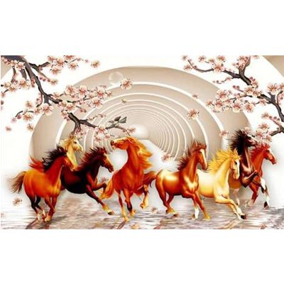 TRANH IN MÃ ĐÁO THÀNH CÔNG TRÁNG GƯƠNG TRÊN TẤM PVC