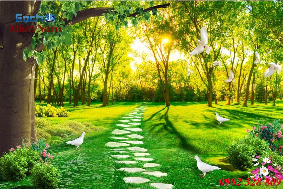 Một vài mẫu tranh kính 3d phòng khách đẹp nhất