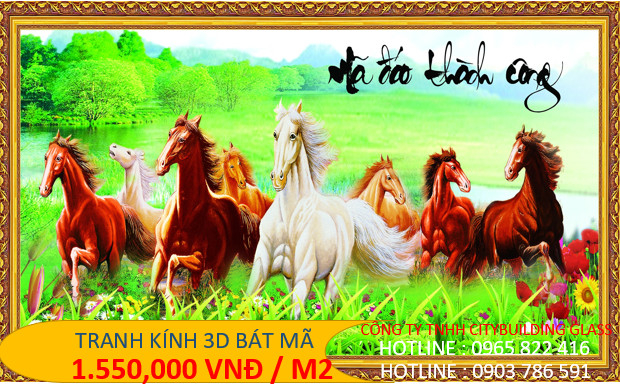 tranh kính 3d
