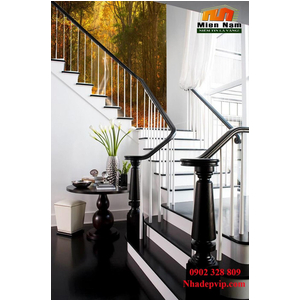 Tranh ốp tường 3D cầu thang CT223