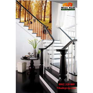 Tranh ốp tường 3D cầu thang CT221