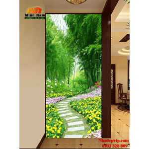 Tranh ốp tường chiếu nghỉ cầu thang CNT73