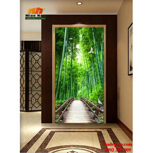 Tranh ốp tường chiếu nghỉ cầu thang CNT79