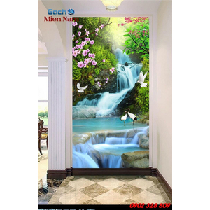 Tranh ốp tường chiếu nghỉ cầu thang CNT95