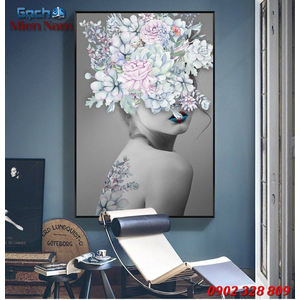 Tranh ốp tường 3d nghệ thuật TNT34