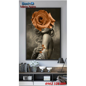 Tranh ốp tường 3d nghệ thuật TNT35
