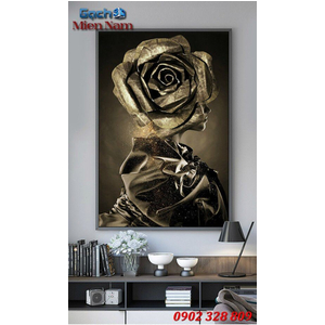 Tranh ốp tường 3d nghệ thuật TNT38